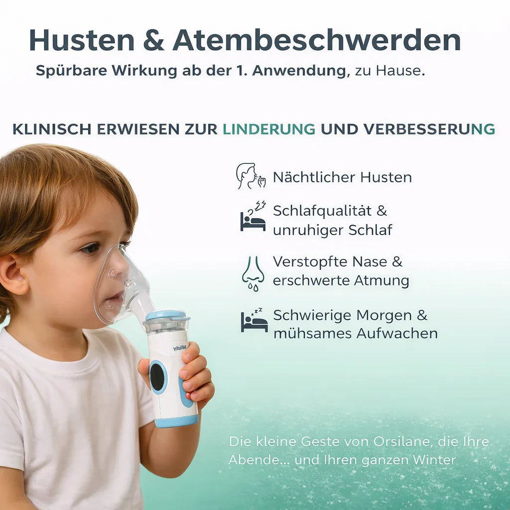 Milnaya | Ruhigeres Atmen und erholsamere Nächte für Ihr Kind