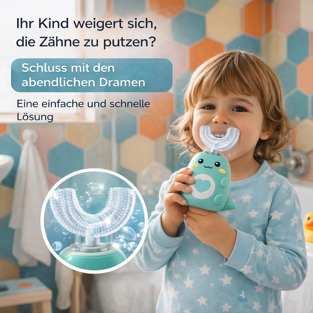 Milnaya DinoLächeln™ – 360° elektrische kinderzahnbürste